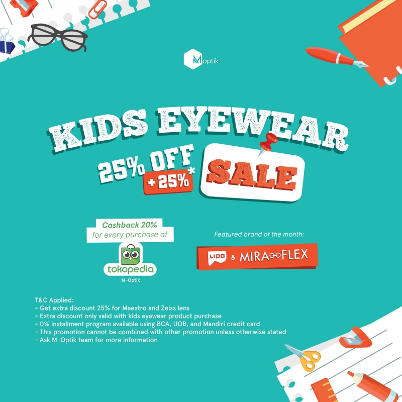Kids Eyewear Sale 25%+25%*